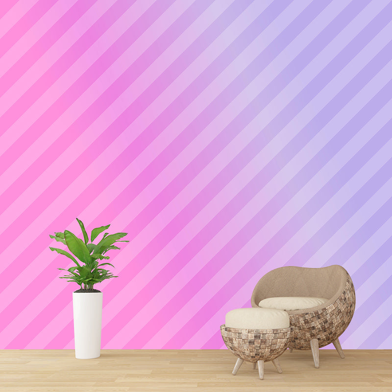 Customized Geometry Murals Illustration Mildew Resistant Wall Murals for Room