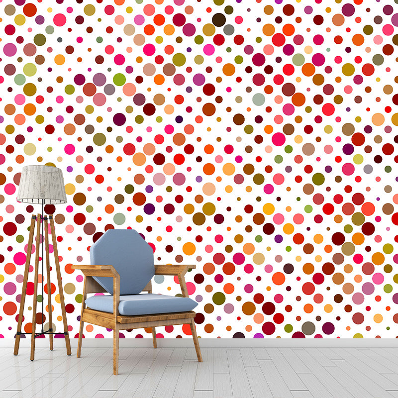 Customized Geometry Murals Illustration Mildew Resistant Wall Murals for Room