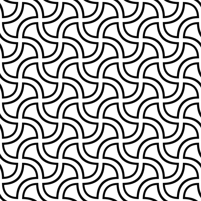 Birght Color Geometry Murals Illustration Mildew Resistant Wall Murals for Home