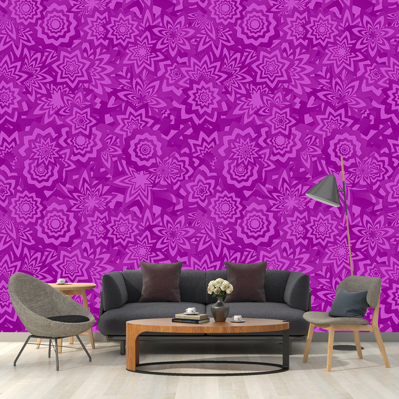 Eco-friendly Geometry Wall Mural Wallpaper Illustration Wall Mural for Room
