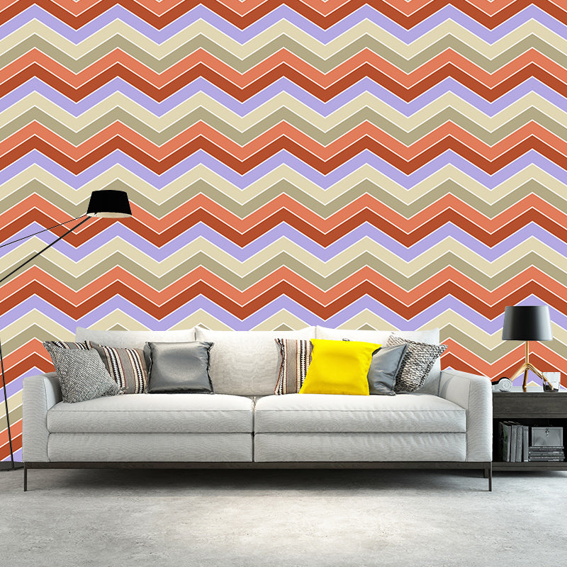 Mildew Resistant Geometry Wall Mural Wallpaper Illustration Wall Mural for Home