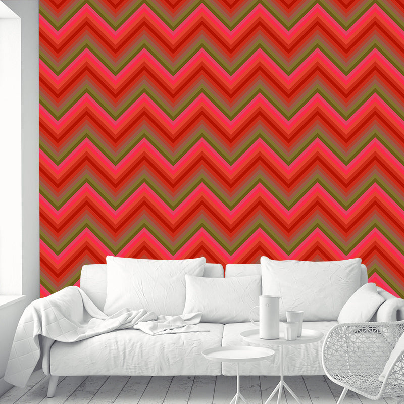 Mildew Resistant Geometry Wall Mural Wallpaper Illustration Wall Mural for Home