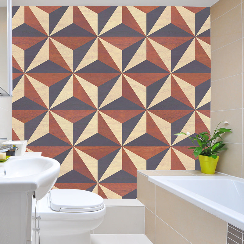 Illustration Geometry Wall Murals Wallpaper Mildew Resistant Wall Murals for Room