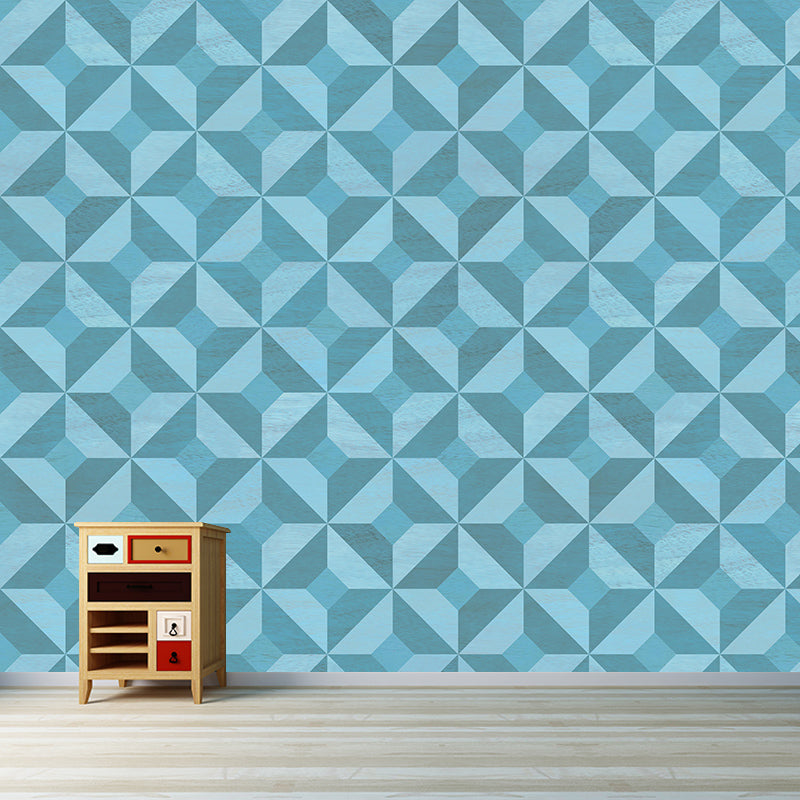 Illustration Geometry Wall Murals Wallpaper Mildew Resistant Wall Murals for Room