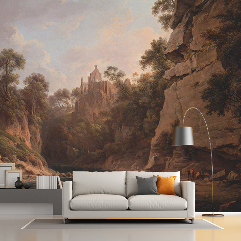 Illustration Painting Wall Murals Wallpaper Mildew Resistant Wall Murals for Room