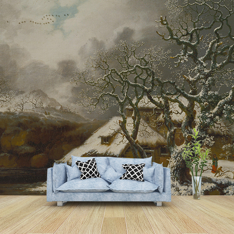 Illustration Painting Wall Murals Wallpaper Mildew Resistant Wall Murals for Room
