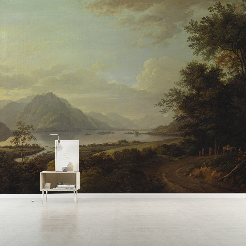 Painting Wall Murals Wallpaper Illustration Mildew Resistant Wall Murals for Home