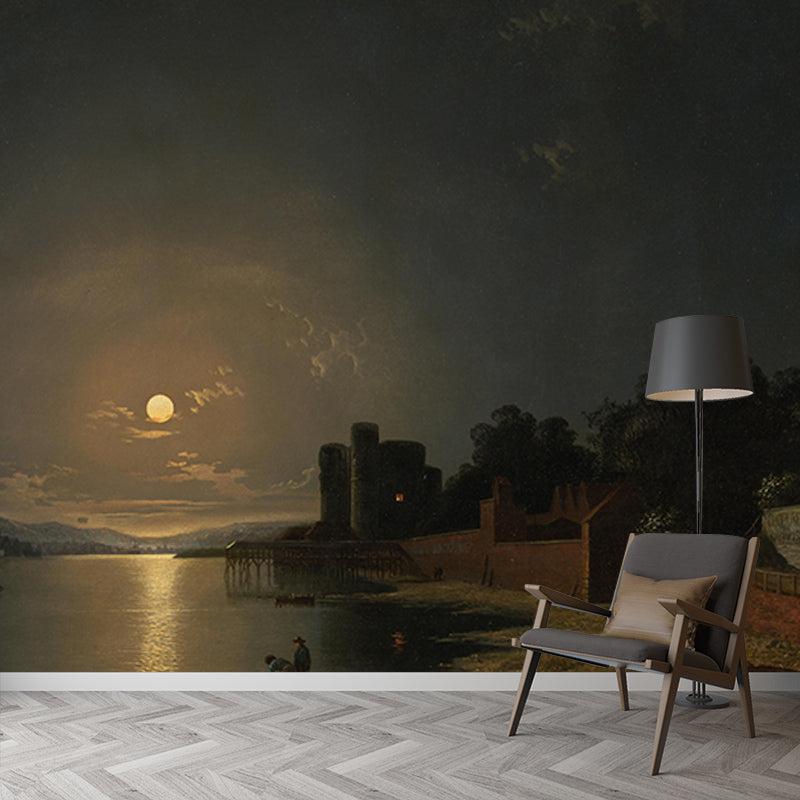 Painting Wall Murals Wallpaper Illustration Mildew Resistant Wall Murals for Home