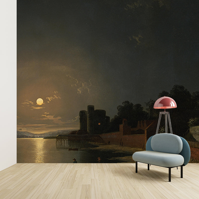 Painting Wall Murals Wallpaper Illustration Mildew Resistant Wall Murals for Home