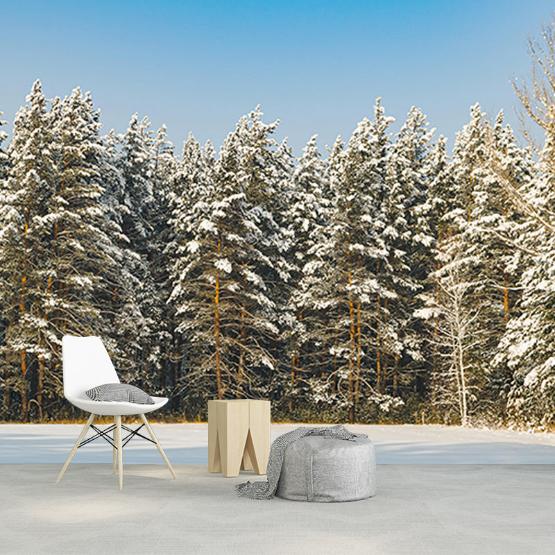 Modern Forest Wall Mural Decorative Eco-friendly Wall Covering