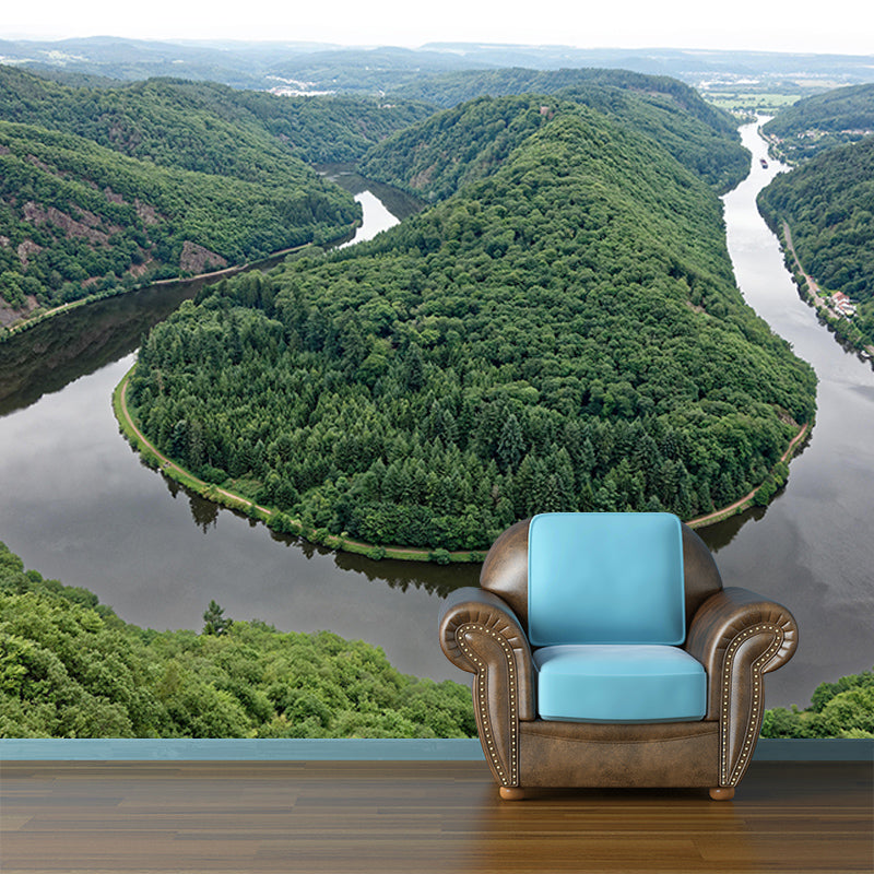 Customized Forest Mural Modern Decorative Eco-friendly Wall Art