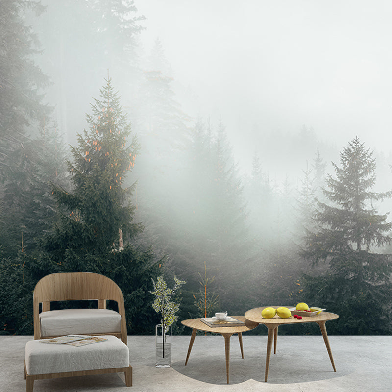 Customized Forest Mural Modern Decorative Eco-friendly Wall Art