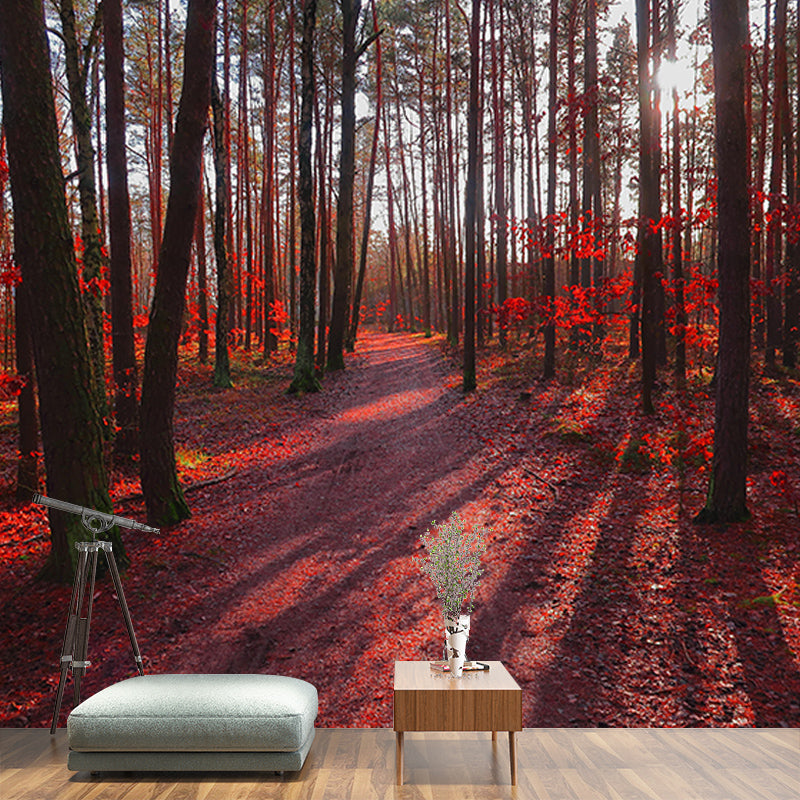 Customized Forest Mural Modern Decorative Eco-friendly Wall Art