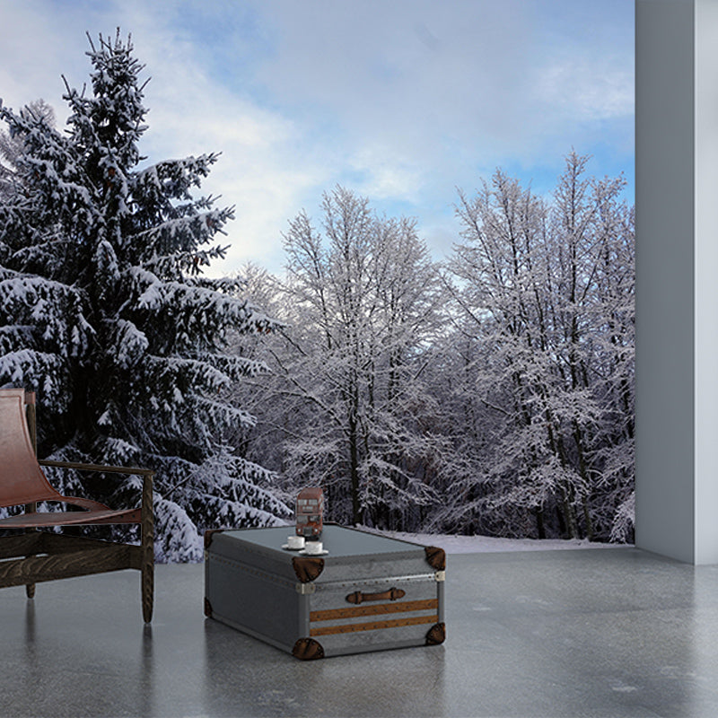 Bedroom Wall Mural Modern Forest Decorative Eco-friendly Wall Covering