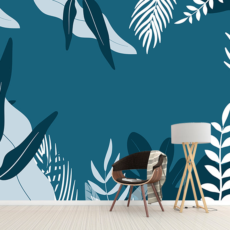 Tropical Wall Mural Wallpaper Plants Decorative Eco-friendly Wall Art