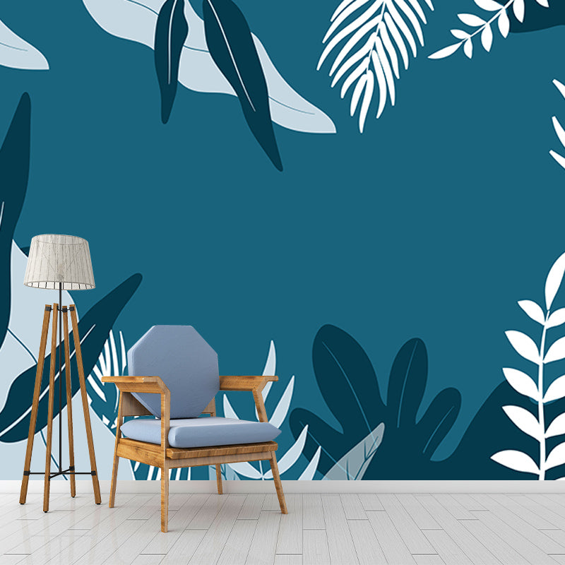 Tropical Wall Mural Wallpaper Plants Decorative Eco-friendly Wall Art