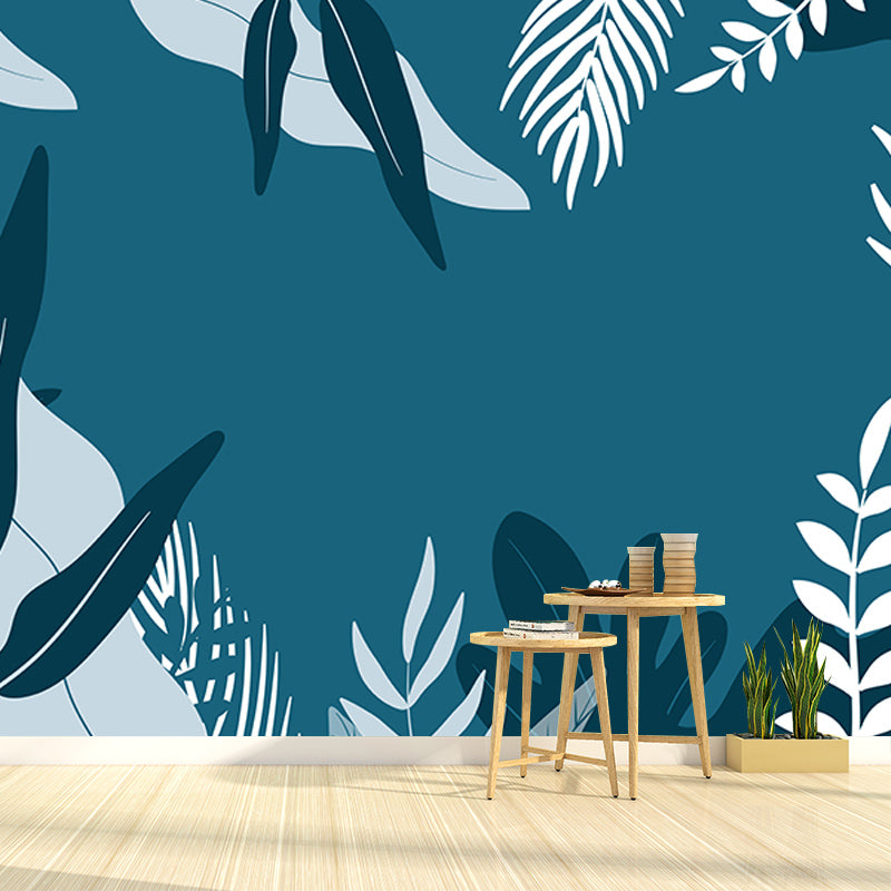 Tropical Wall Mural Wallpaper Plants Decorative Eco-friendly Wall Art