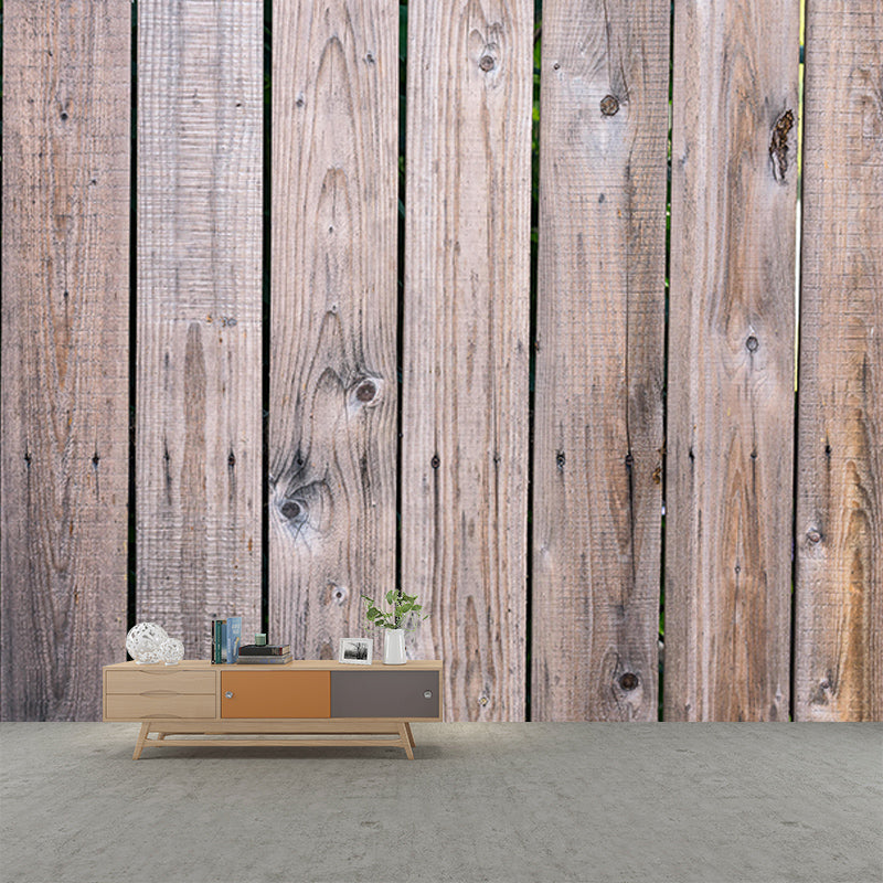 Industrial Style Mural Wood Texture Decorative Eco-friendly Wall Covering
