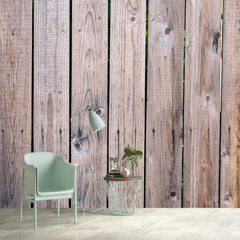 Industrial Style Mural Wood Texture Decorative Eco-friendly Wall Covering