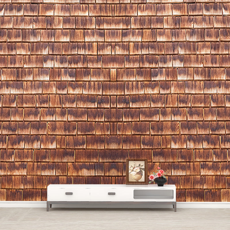Industrial Wood Texture Wall Mural Decorative Eco-friendly Wall Art