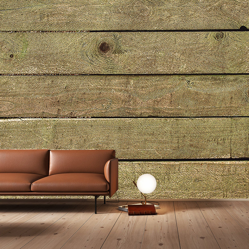 Customized Wall Mural Industrial Wood Texture Decorative Eco-friendly Wall Art