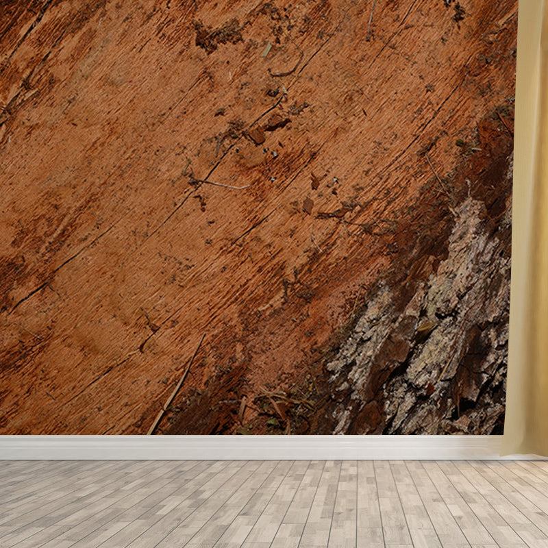 Customized Wall Mural Industrial Wood Texture Decorative Eco-friendly Wall Art