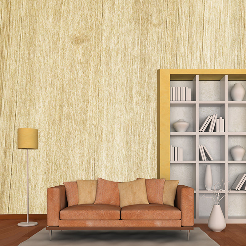 Room Wall Mural Industrial Wood Texture Decorative Eco-friendly Wall Covering
