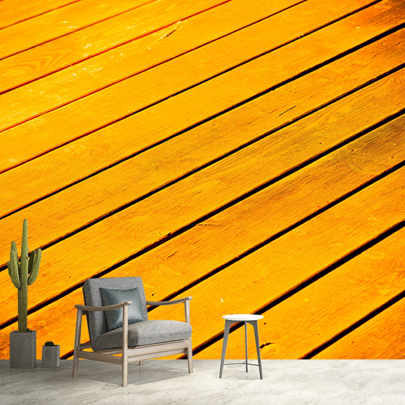 Living Room Wall Mural Industrial Wood Texture Decorative Eco-friendly Wall Covering
