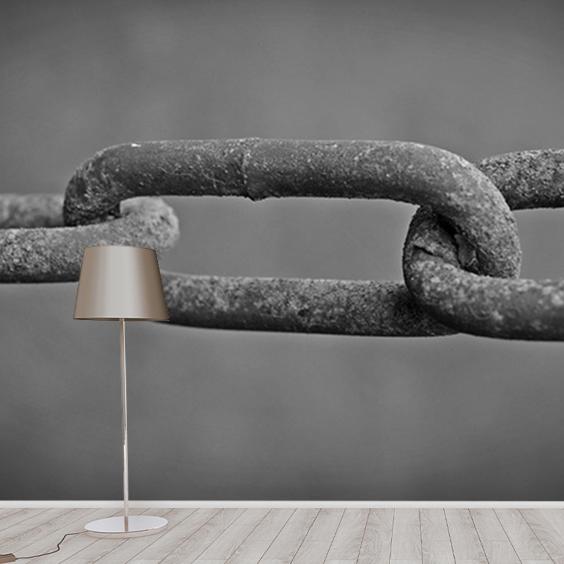 Repair Shop Wall Mural Industrial Metal Decorative Eco-friendly Wall Covering