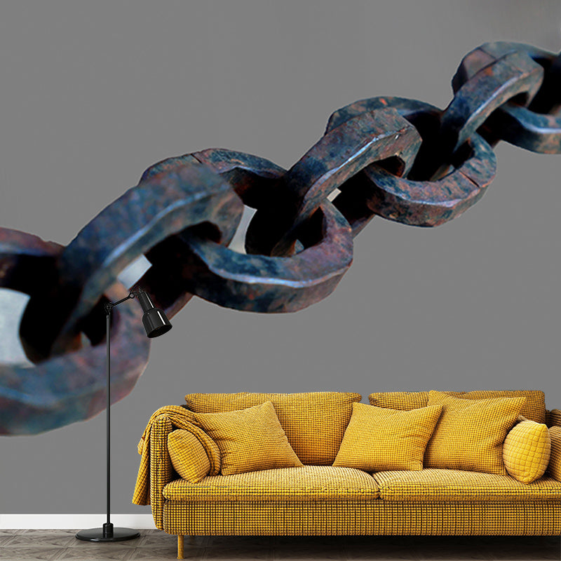 Customized Mural Industrial Metal Decorative Eco-friendly Garage Wall Covering