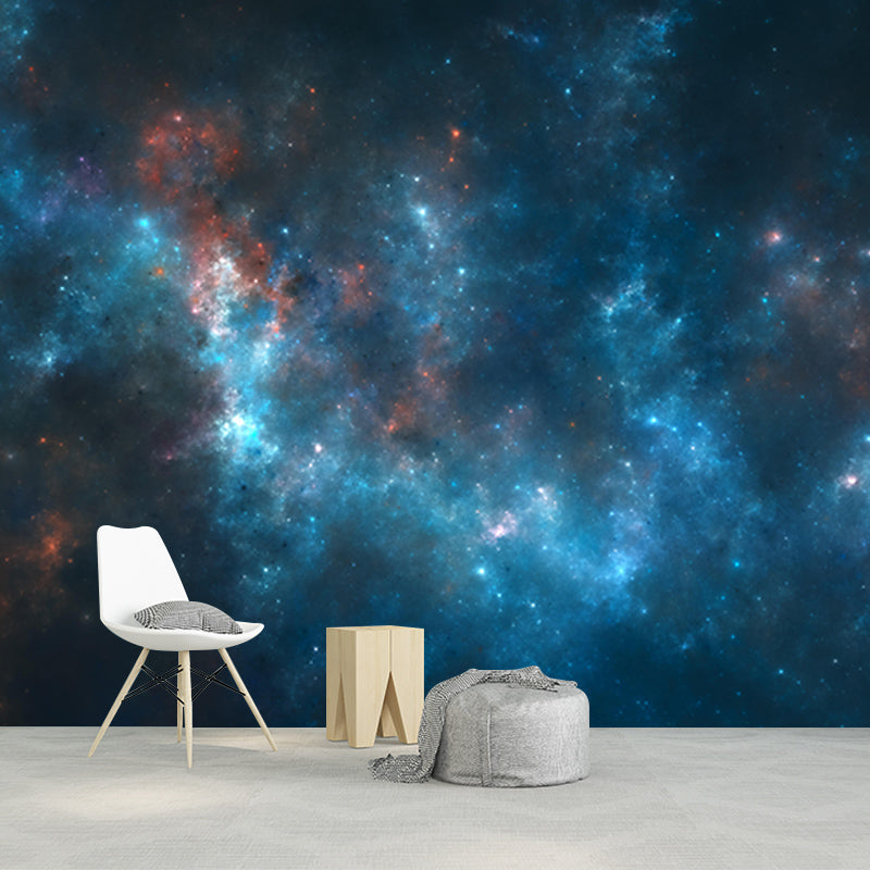 Eco-friendly Wall Mural Novelty Universe Mildew Resistant Wall Decor