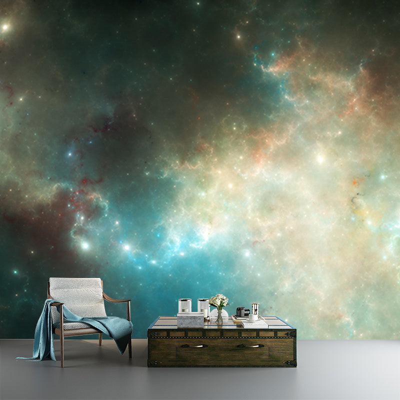 Novelty Universe Living Room Mural Mildew Resistant Wall Decor