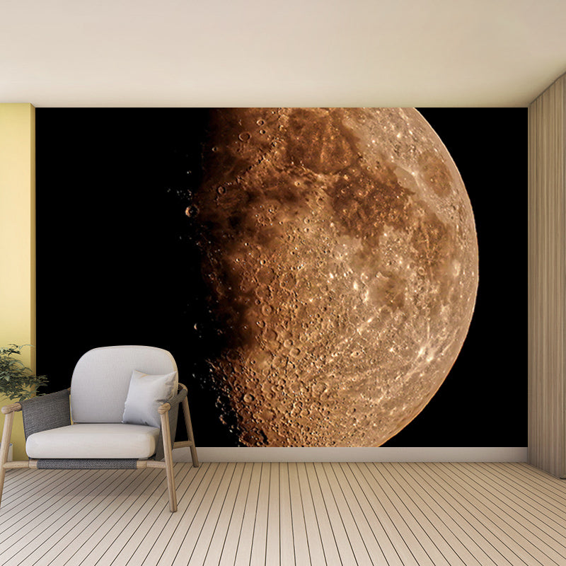 Universe Mural Wallpaper Novelty Mildew Resistant Living Room Wall Decor