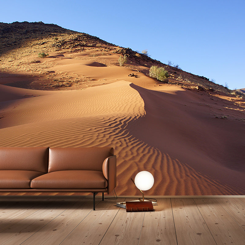 Bathroom Wallpaper Mural Modern Desert Mildew Resistant Wall Decor