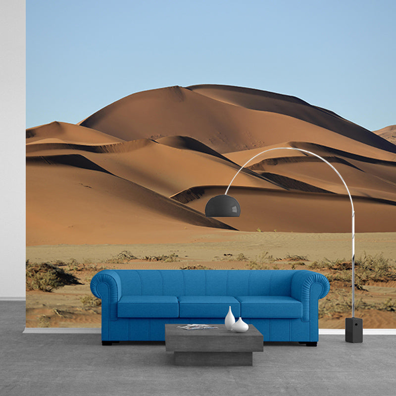 Bathroom Wallpaper Mural Modern Desert Mildew Resistant Wall Decor