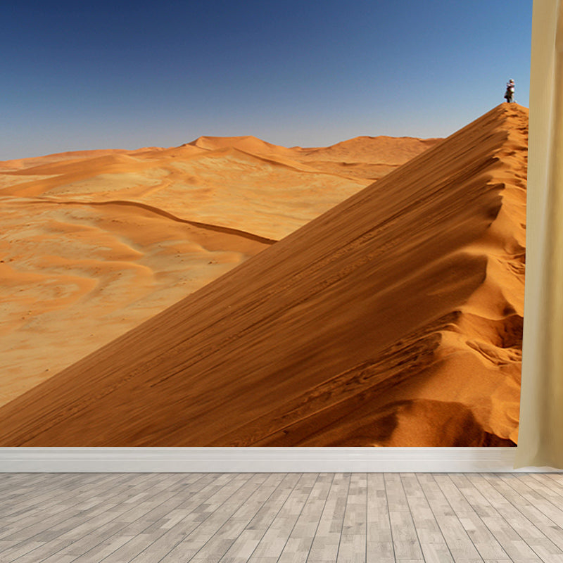 Sitting Room Wall Mural Wallpaper Modern Desert Mildew Resistant Wall Decor