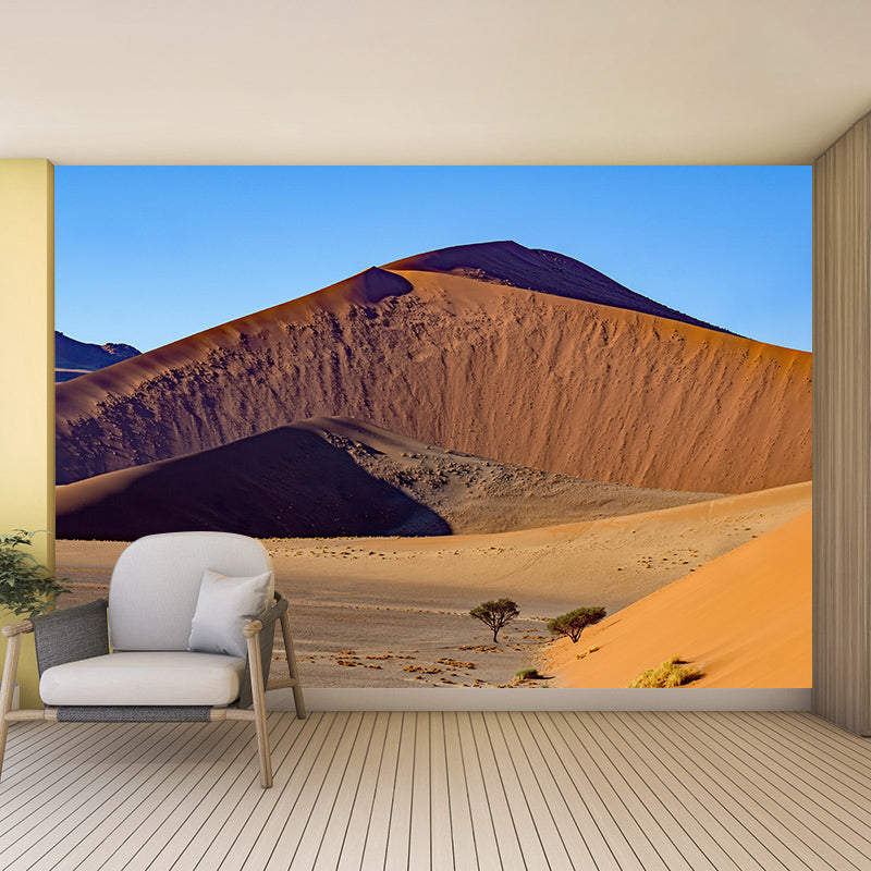 Sitting Room Wall Mural Wallpaper Modern Desert Mildew Resistant Wall Decor