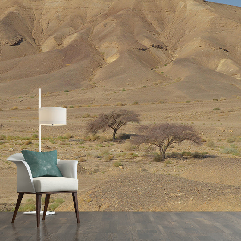 Dining Room Wall Mural Wallpaper Modern Desert Mildew Resistant Wall Decor