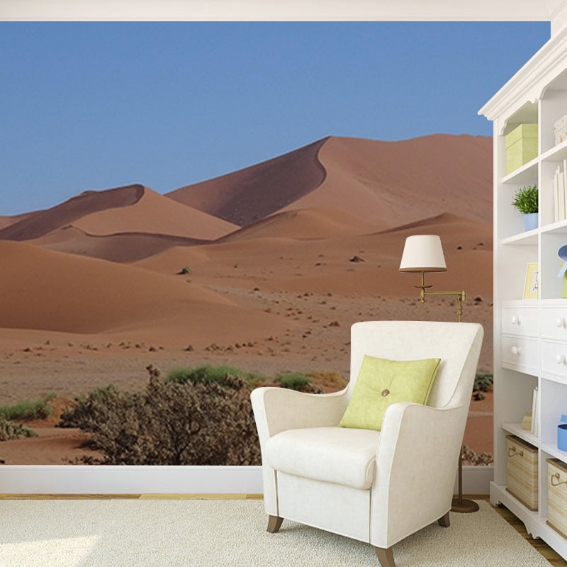Room Wall Mural Wallpaper Modern Desert Mildew Resistant Wall Decor