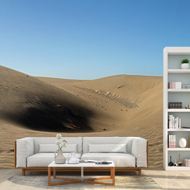 Living Room Wall Mural Wallpaper Modern Desert Mildew Resistant Wall Decor