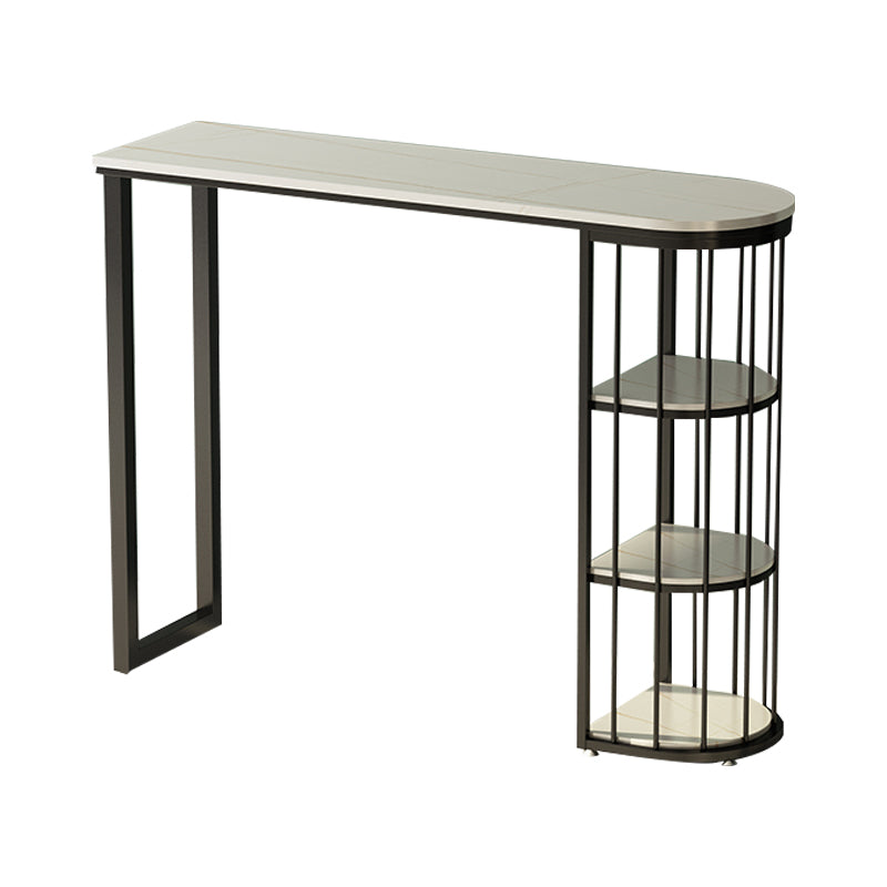 Table de bar à bistrot de bistrot Bern Bern Bern Bern modern Black and White Barn