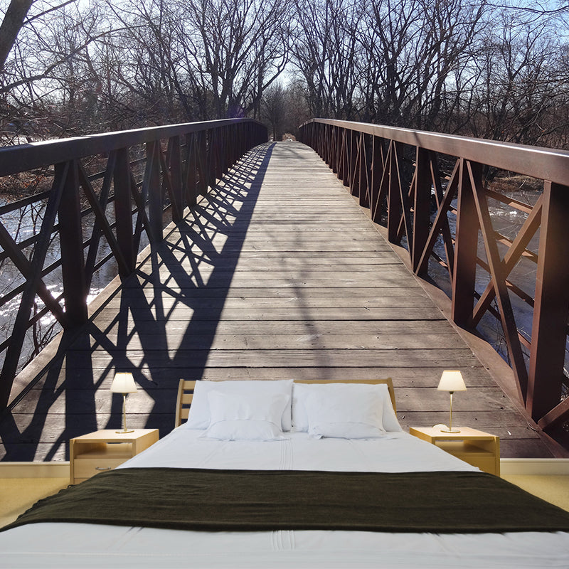 Eco-friendly Space Extension Mural Horizontal Photography for Room