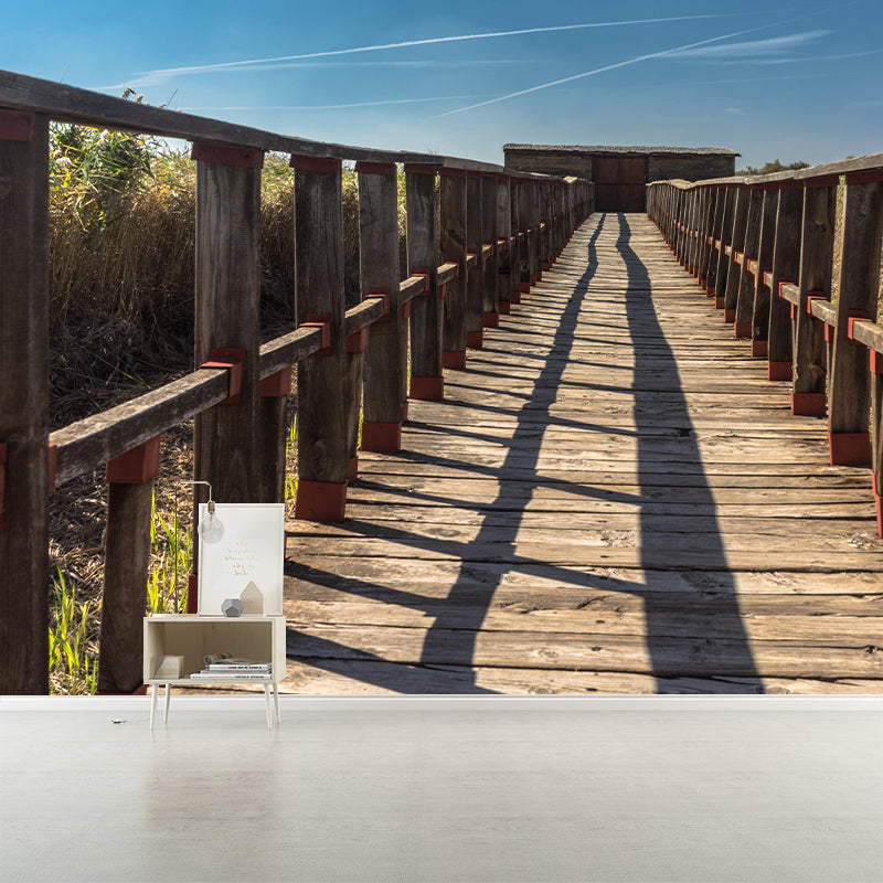 Eco-friendly Space Extension Mural Horizontal Photography for Room