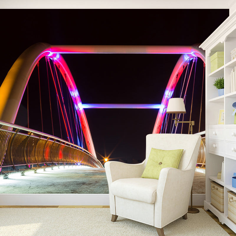 Light Color Space Extension Mural Photography Eco-friendly for Wall Decor