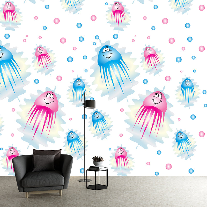 Peinture murale décorative avec Illustration de dessin animé aux couleurs vives, écologique pour chambre