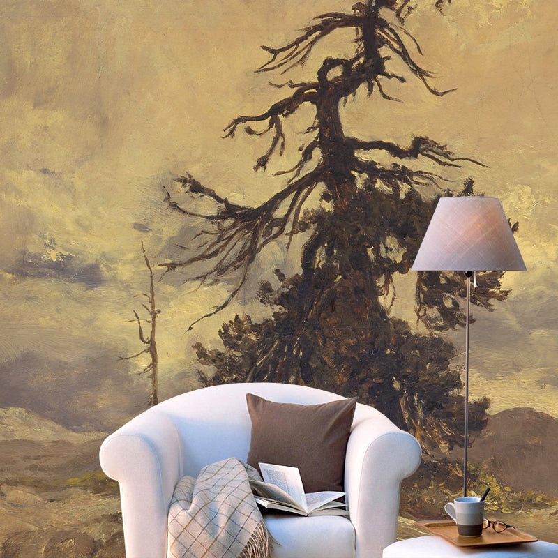 Horizontal Illustration Wall Mural Painting Decorative Eco-friendly for Home Decor