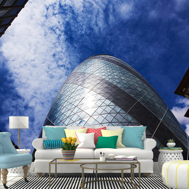 Contemporary Horizontal Photography Wall Mural Architecture Eco-friendly for Room