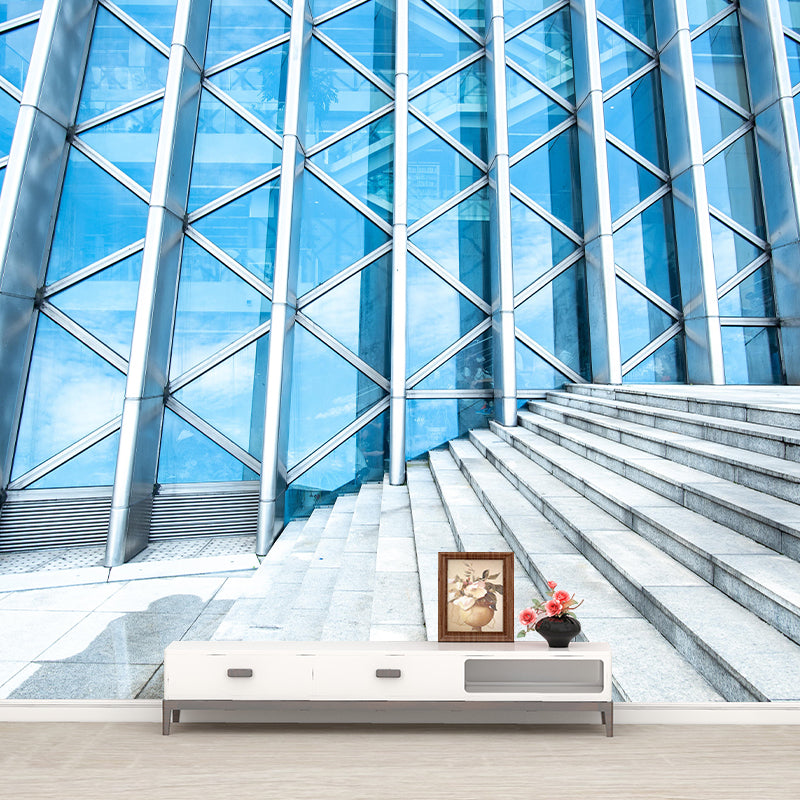 Huge Architecture Photography Mural Decorative Eco-friendly for Room