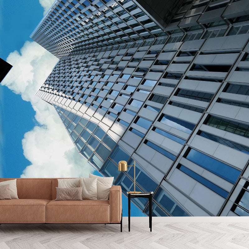 Customized Architecture Mural Decorative Eco-friendly for Bedroom