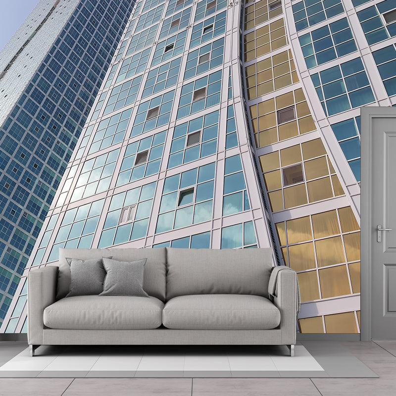 Mildew Resistant Wall Mural Architecture Decorative Eco-friendly for Bedroom